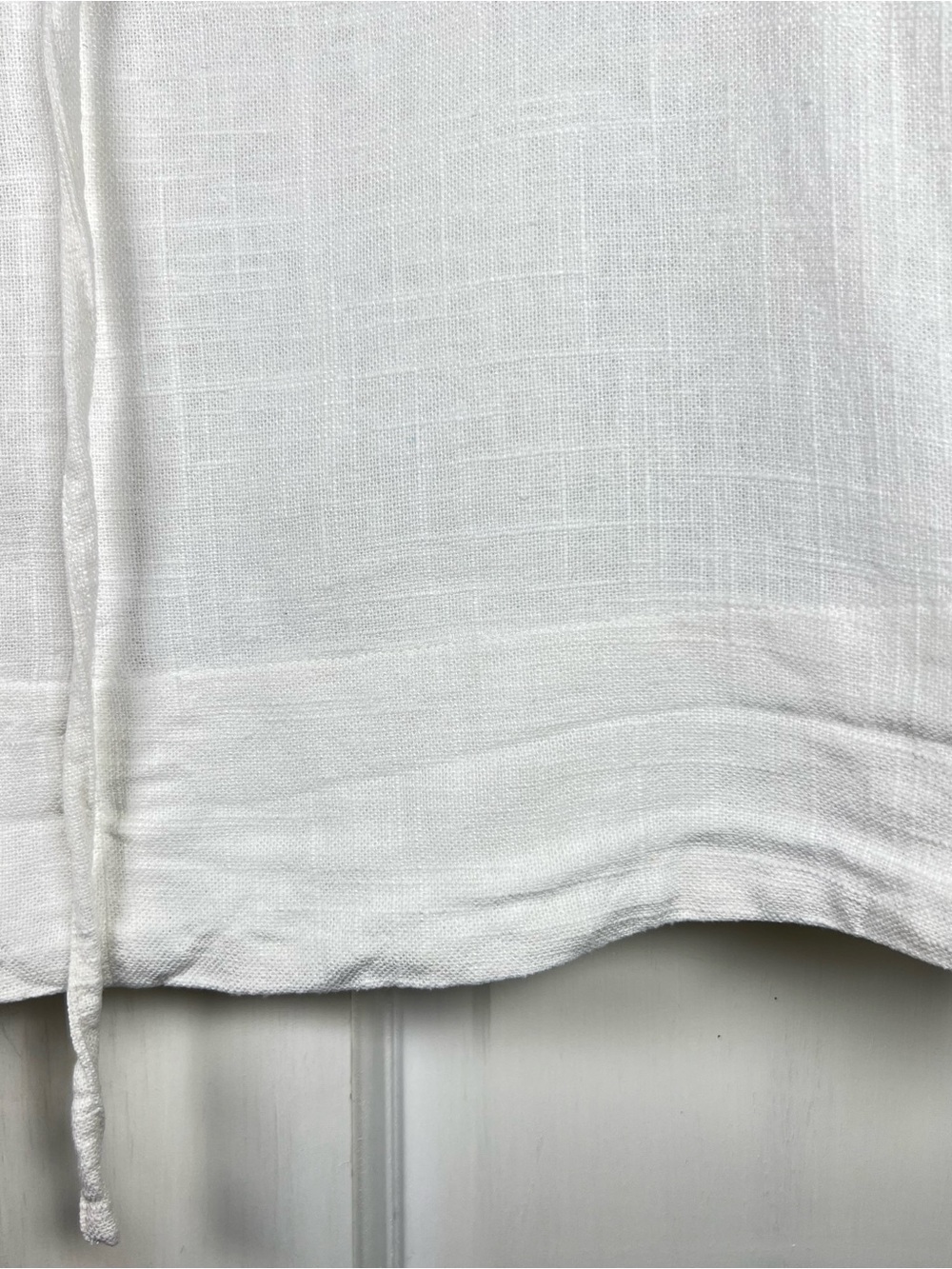 House Of Harlow 1960 Women's White Linen Short Puff Sleeve Crop Top Size XS - Picture 6 of 9